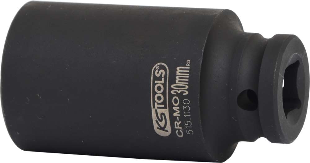 Produktbild KS Tools 1/2 Zoll Sechskant-Kraft-Stecknuss lang 30 mm bild 2