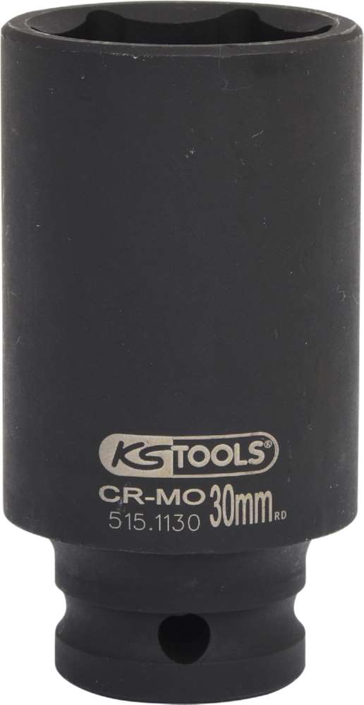 Produktbild KS Tools 1/2 Zoll Sechskant-Kraft-Stecknuss lang 30 mm bild 5
