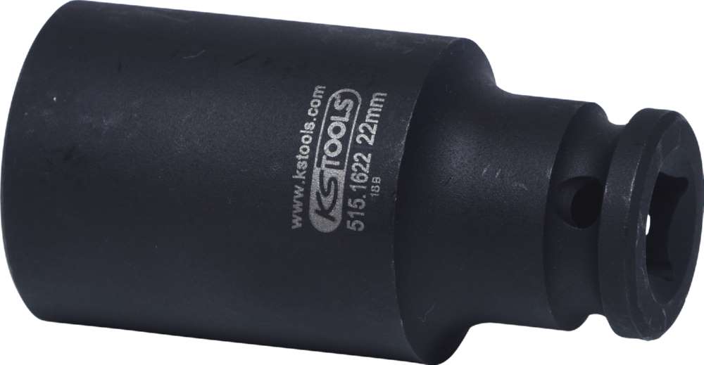 Produktbild KS Tools 3/8 Zoll Sechskant-Kraft-Stecknuss lang Schlüsselweite 22 mm bild 2