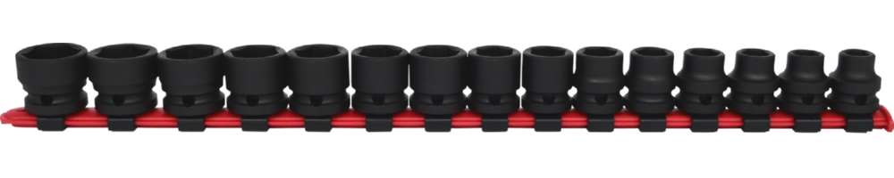 Produktbild KS Tools 1/2 Zoll Sechskant-Kraft-Stecknuss-Satz extra kurz 15 Teile bild 3