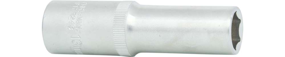 Produktbild KS Tools 1/2 Zoll Sechskant-Stecknuss lang Schlüsselweite 13 mm bild 4