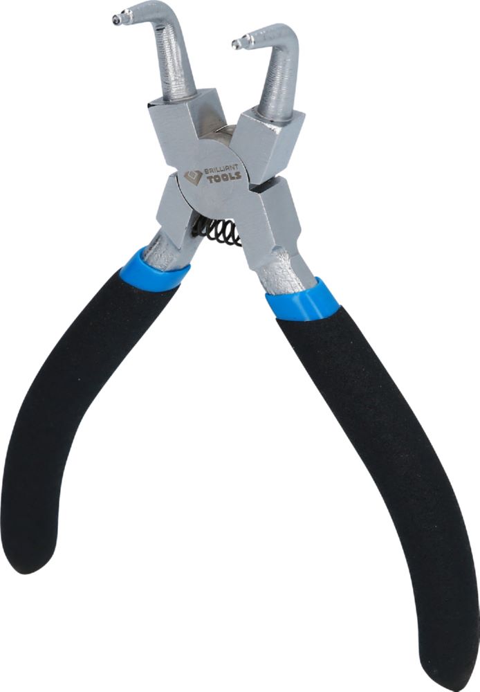 Produktbild Brilliant Tools Seegeringzange für Außensicherungsringe abgewinkelt 125 mm bild 3