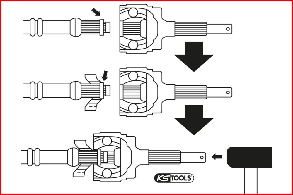 Produktbild KS Tools Sicherungsring Spannwerkzeug 5 bis 50 mm bild 10