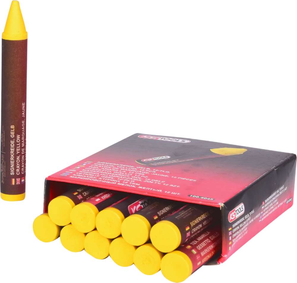 Produktbild KS Tools Signierkreide gelb 12er Pack bild 2