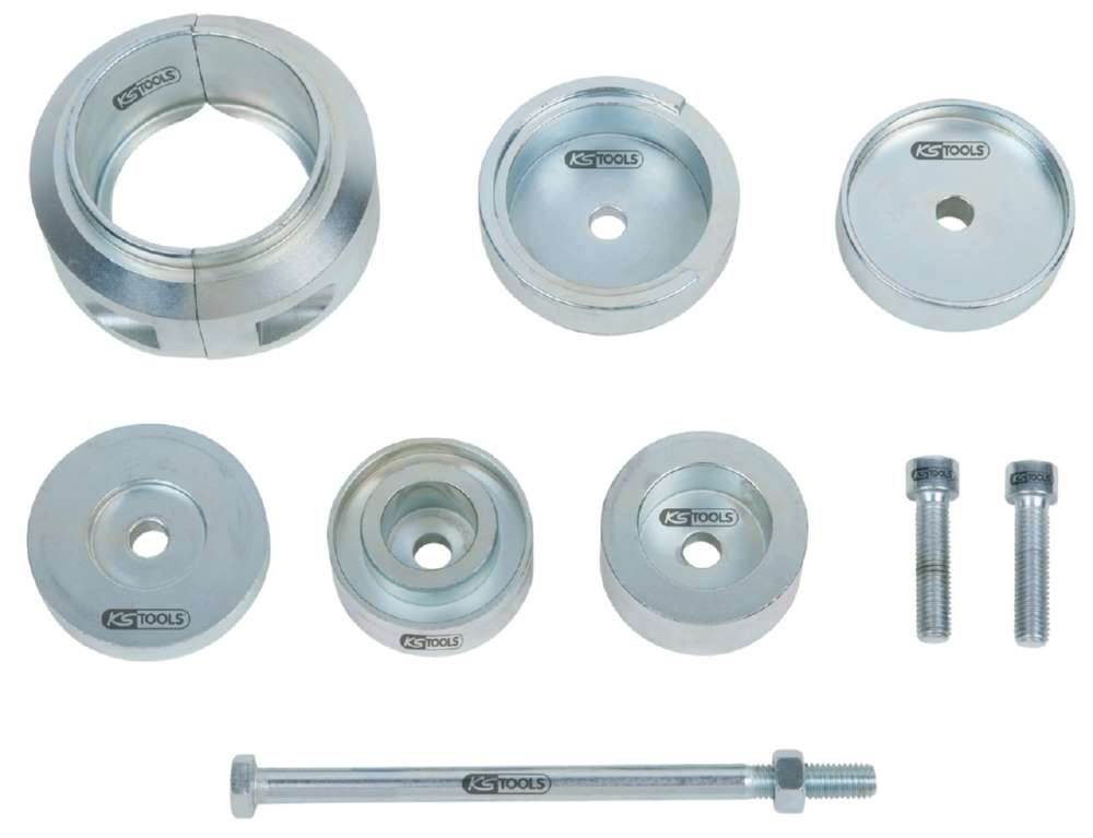 Produktbild KS Tools Silentlagerwerkzeug Satz für Audi und Volkswagen 9 Teile