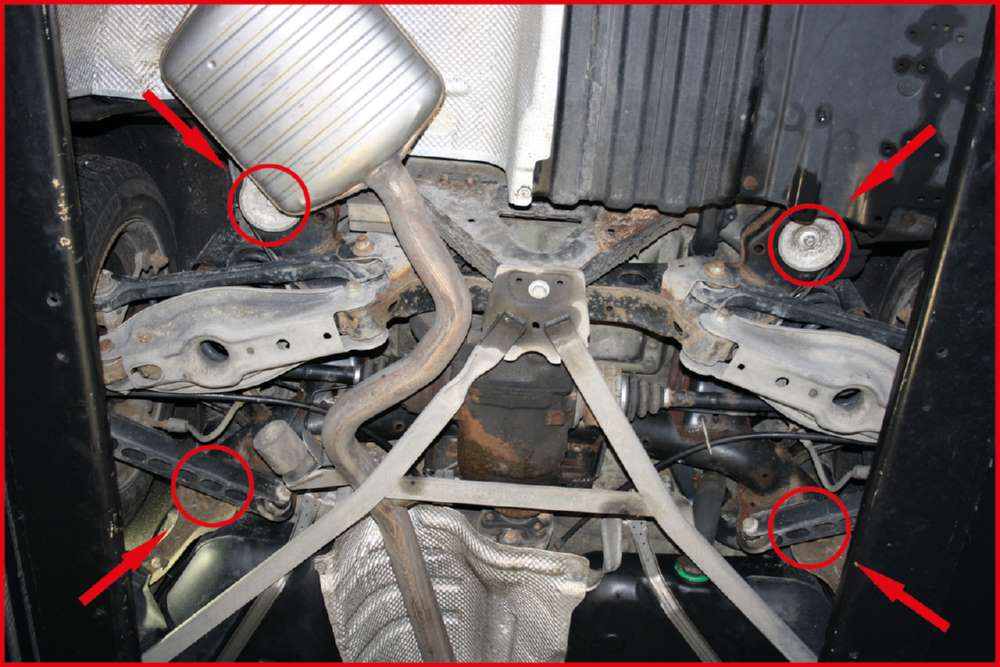 Produktbild KS Tools Silentlagerwerkzeug Satz 21 Teile für BMW Hinterachse bild 2