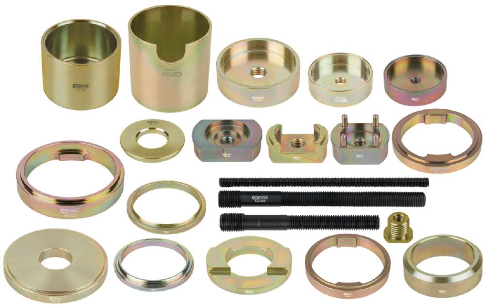 Produktbild KS Tools Silentlagerwerkzeug Satz 21 Teile für BMW Hinterachse