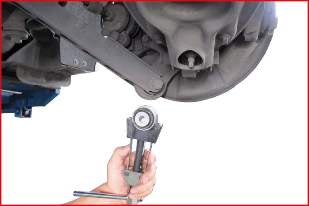 Produktbild KS Tools Silentlagerwerkzeug Satz für BMW Hinterachse 10 Teile bild 16