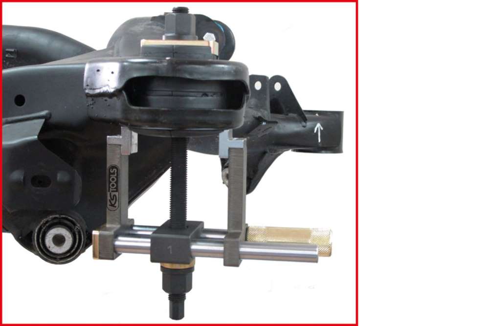 Produktbild KS Tools Silentlagerwerkzeug Satz für BMW Hinterachse 13 Teile bild 6