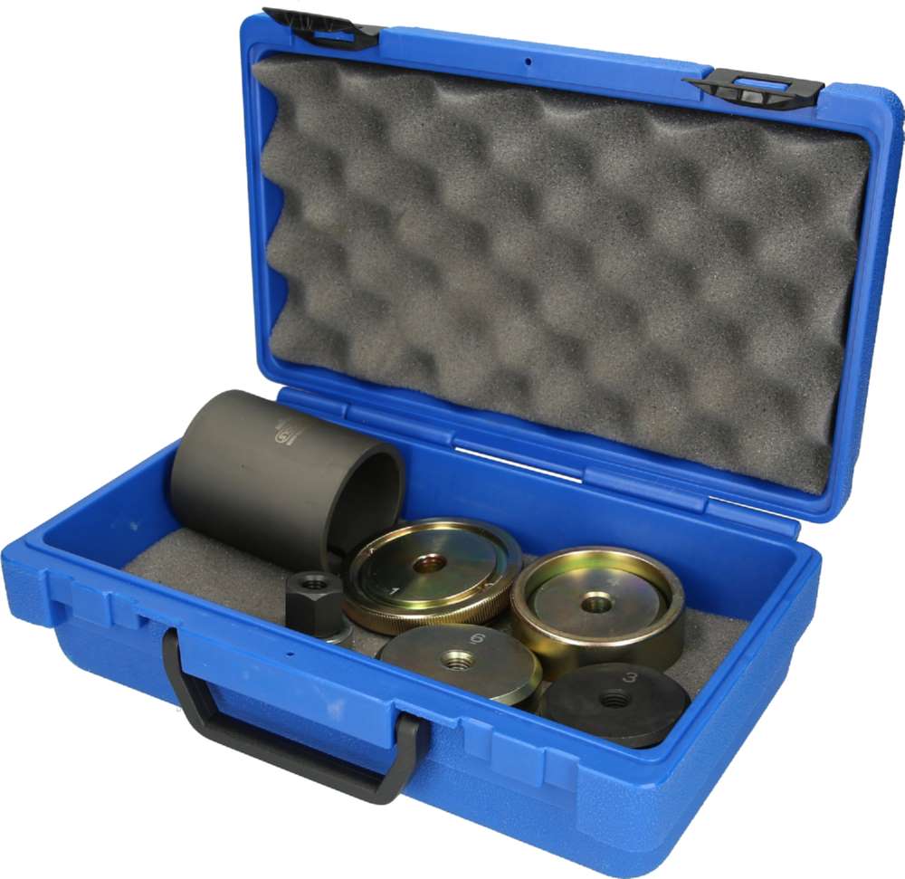 Produktbild KS Tools Silentlagerwerkzeug Satz für BMW Hinterachsträger 8 Teile