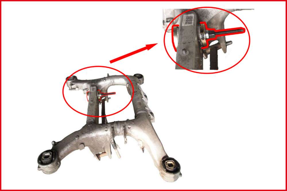 Produktbild KS Tools Silentlagerwerkzeug Satz für BMW Hinterachsträger 7 Teile bild 12