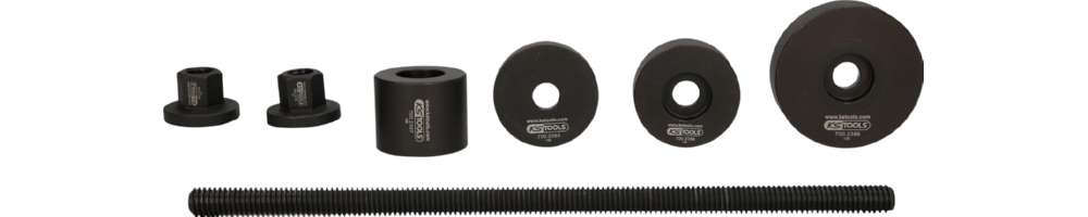 Produktbild KS Tools Silentlagerwerkzeug Satz für Fiat Hinterachse 7 Teile