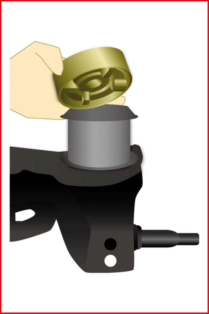 Produktbild KS Tools Silentlagerwerkzeug Satz 8 Teile für Hyundai Hinterachse bild 2