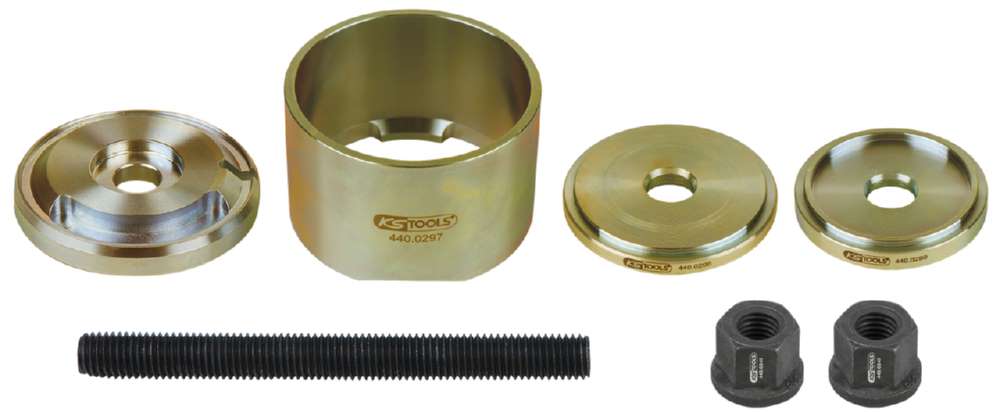 Produktbild KS Tools Silentlagerwerkzeug Satz 7 Teile für Volkswagen Audi Seat und Skoda