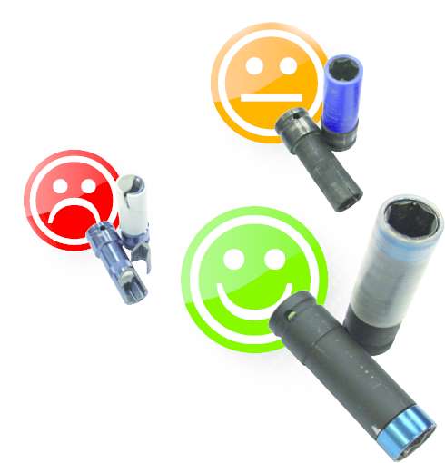 Produktbild KS Tools SlimPOWER Alu-Felgen Kraft-Stecknuss-Satz 3 Teile 1/2 Zoll 17 mm 9 mm 21 mm bild 5