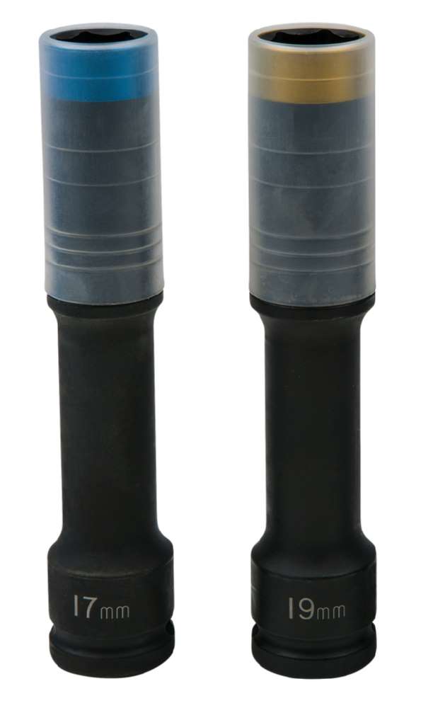 Produktbild KS Tools SlimPOWER Impact-Stecknuss-Satz extra lang 2 Teile 1/2 Zoll 17 mm 19 mm