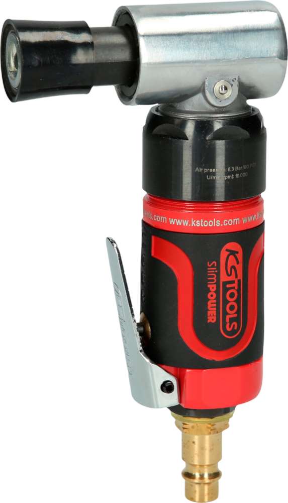 Produktbild KS Tools Druckluft Schleifmaschine Slim Power für kleine Pads 19000 U/min