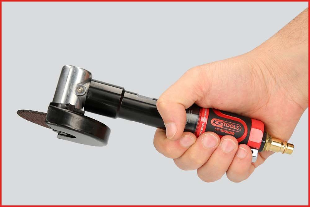Produktbild KS Tools Mini Druckluft Stab Trennschleifer Slim Power 1/4 Zoll bild 7