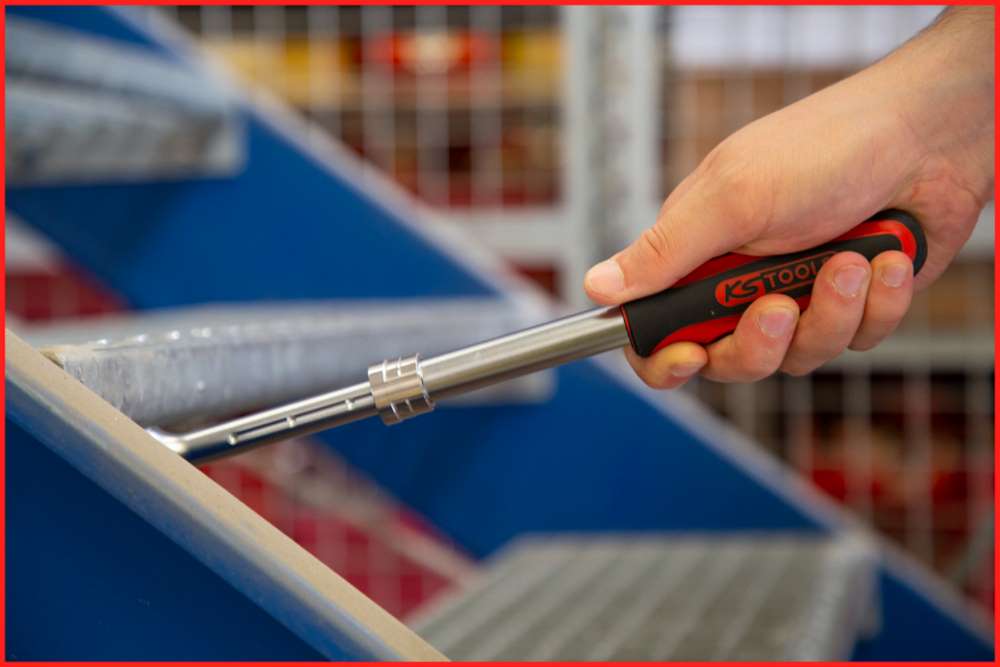 Produktbild KS Tools 1/2 Zoll SlimPOWER Teleskop-Gelenk-Umschaltknarre 72 Zahn bild 12