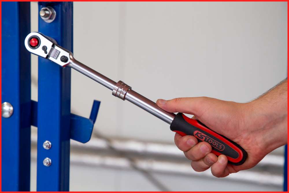 Produktbild KS Tools 1/2 Zoll SlimPOWER Teleskop-Gelenk-Umschaltknarre 72 Zahn bild 13