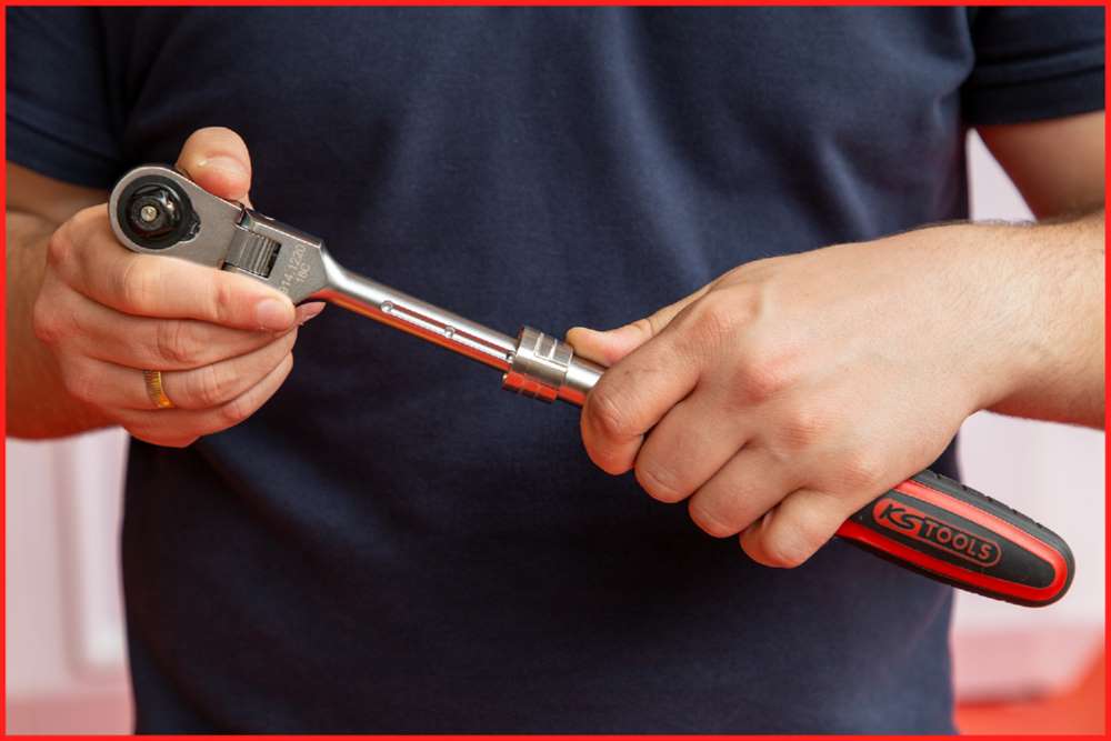 Produktbild KS Tools 1/2 Zoll SlimPOWER Teleskop-Gelenk-Umschaltknarre 72 Zahn bild 14