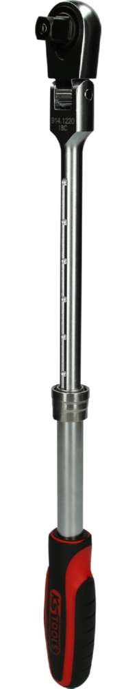 Produktbild KS Tools 1/2 Zoll SlimPOWER Teleskop-Gelenk-Umschaltknarre 72 Zahn bild 3