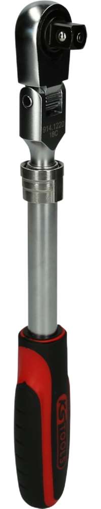 Produktbild KS Tools 1/2 Zoll SlimPOWER Teleskop-Gelenk-Umschaltknarre 72 Zahn bild 6
