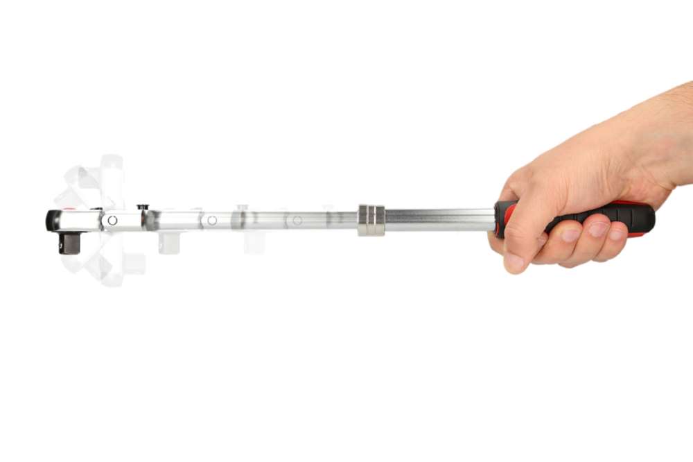 Produktbild KS Tools 1/4 Zoll SlimPOWER Teleskop-Gelenk-Umschaltknarre 72 Zahn bild 18