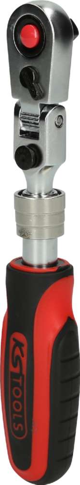 Produktbild KS Tools 1/4 Zoll SlimPOWER Teleskop-Gelenk-Umschaltknarre 72 Zahn bild 8