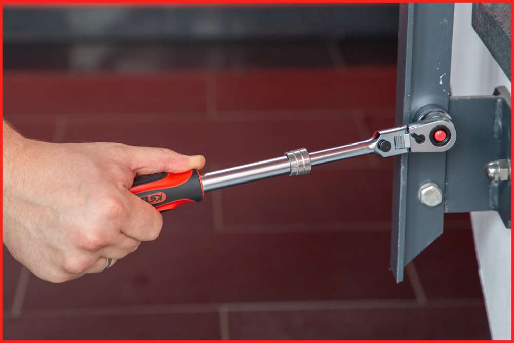 Produktbild KS Tools 3/8 Zoll SlimPOWER Teleskop-Gelenk-Umschaltknarre 72 Zahn bild 16