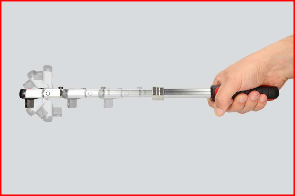 Produktbild KS Tools 3/8 Zoll SlimPOWER Teleskop-Gelenk-Umschaltknarre 72 Zahn bild 17