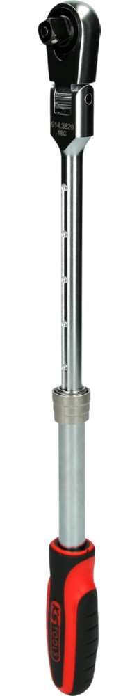 Produktbild KS Tools 3/8 Zoll SlimPOWER Teleskop-Gelenk-Umschaltknarre 72 Zahn bild 4