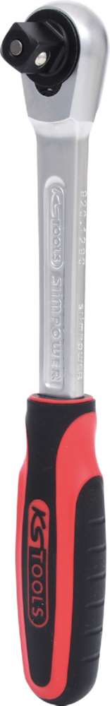 Produktbild KS Tools 1/2 Zoll SlimPOWER Umschaltknarre 72 Zahn Gesamtlänge 245 mm bild 4