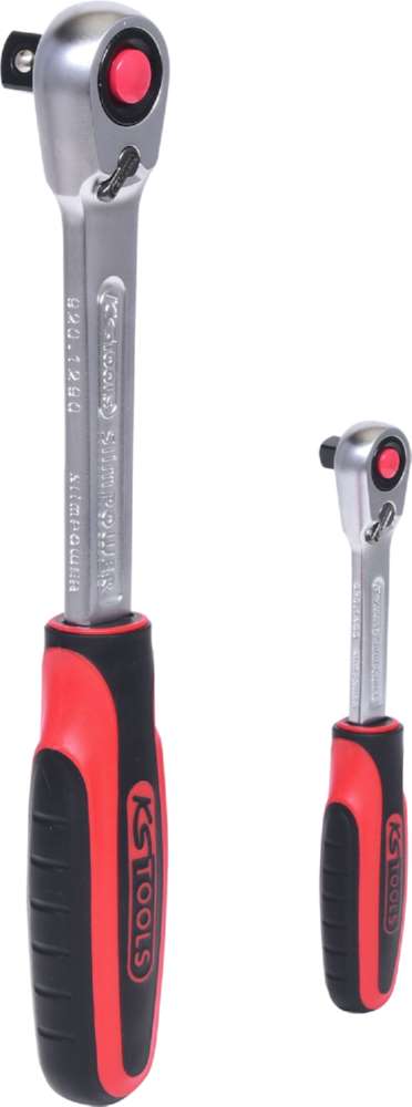 Produktbild KS Tools SlimPOWER Umschaltknarren-Satz 2 Teile 1/4 Zoll + 1/2 Zoll bild 5