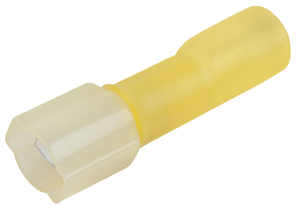 Produktbild KS Tools Sortiment isolierter Quetschverbinder gelb AWG12-10 Stecker