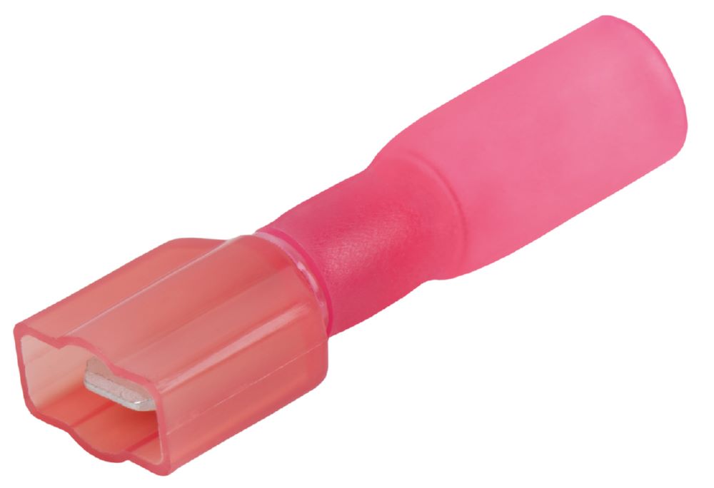 Produktbild KS Tools Sortiment isolierter Quetschverbinder rot AWG22-16 6 teilig Stecker