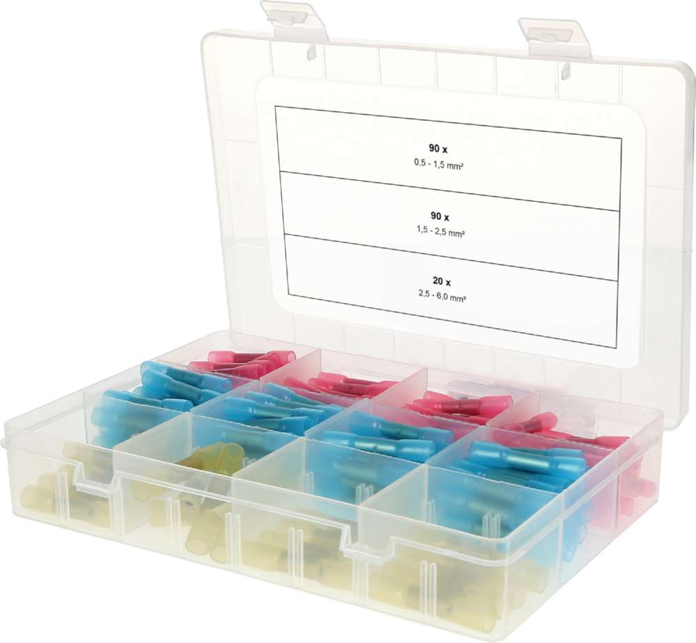 Produktbild KS Tools Sortiment Schrumpfstoßverbinder 200 teilig bild 2
