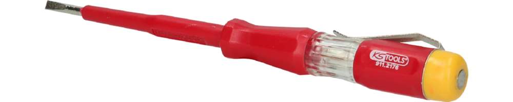 Produktbild KS Tools Spannungsprüfer mit Schutzisolierung 100 - 500 V Gesamtlänge 140 mm bild 5