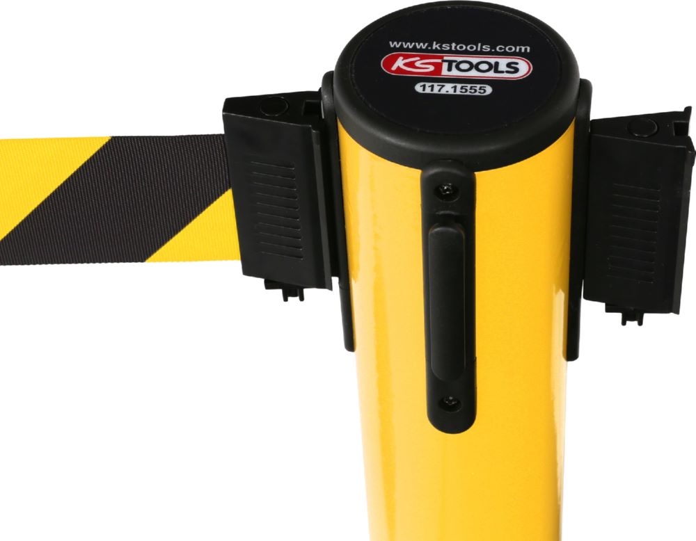 Produktbild KS Tools Sperrgurtpfosten Gurt 1018 mm schwarz gelb bild 5