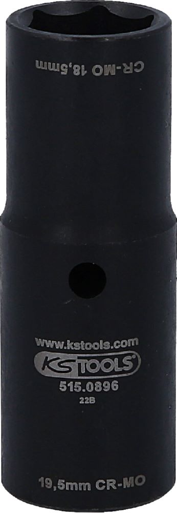 Produktbild KS Tools 1/2 Zoll Spezial Alu Felgen 2 in 1 Kraft-Stecknuss für Ford 18,5 / 19,5 mm bild 3