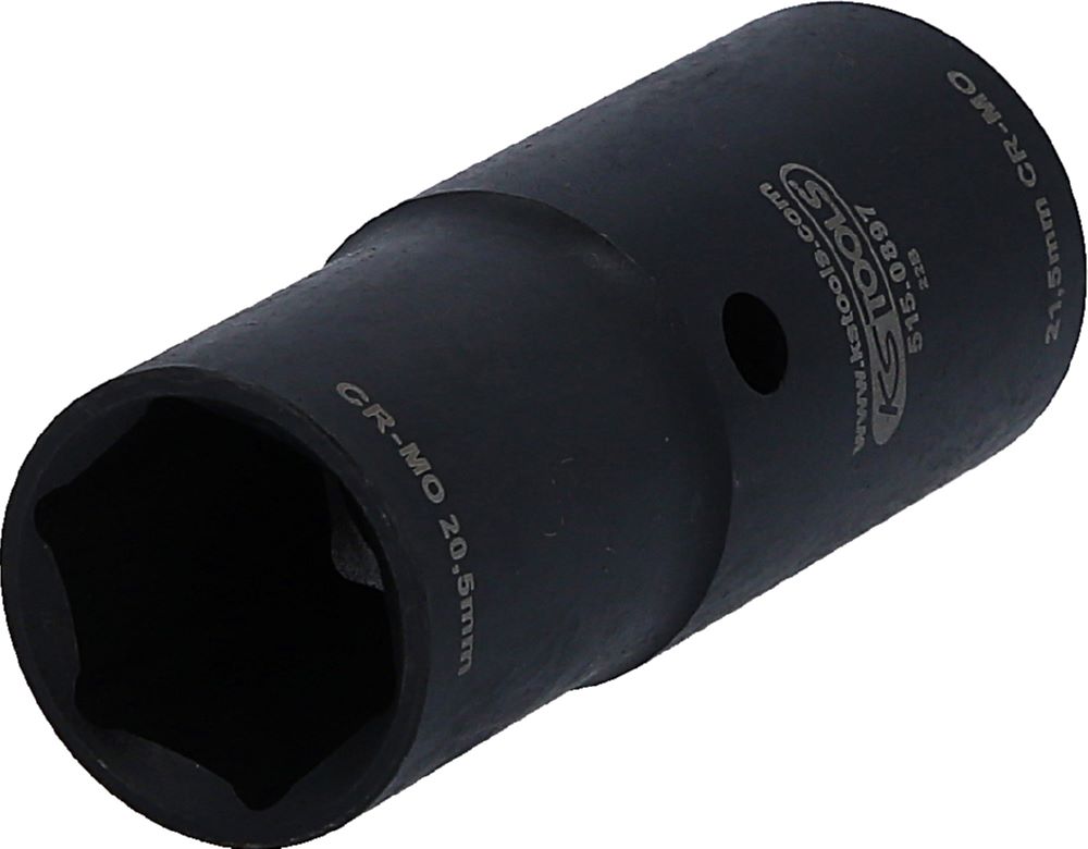 Produktbild KS Tools 1/2 Zoll Spezial Alu Felgen 2 in 1 Kraft Stecknuss für Ford 20,5 /  21,5 mm