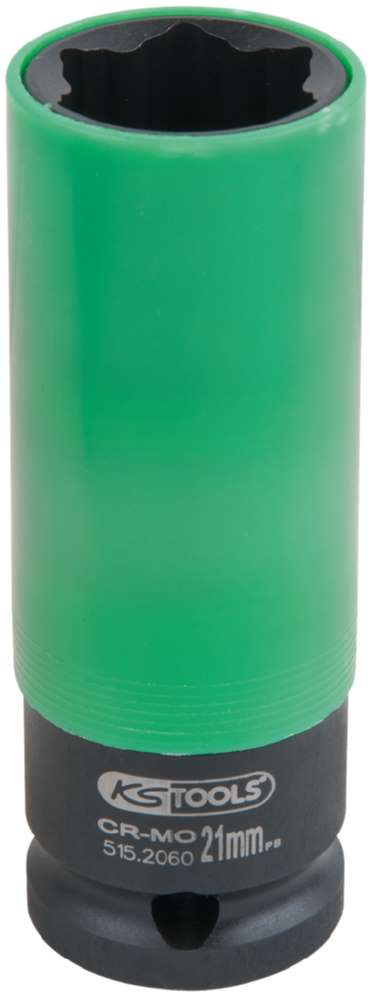 Produktbild KS Tools 1/2 Zoll Spezial-Alu-Felgen Sonderprofil-Kraft-Stecknuss für Hyundai Kia lang MS bild 4