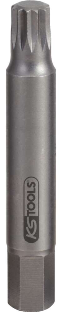 Produktbild KS Tools Spezial-Bit Vielzahn Profilgrösse M10 Gesamtlänge 75 mm