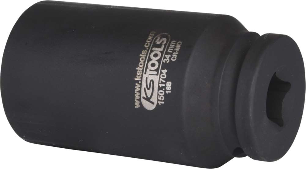 Produktbild KS Tools 1/2 Zoll Spezial-Gelenkwellen-Kraft-Stecknuss Profilgrösse 34 mm bild 2