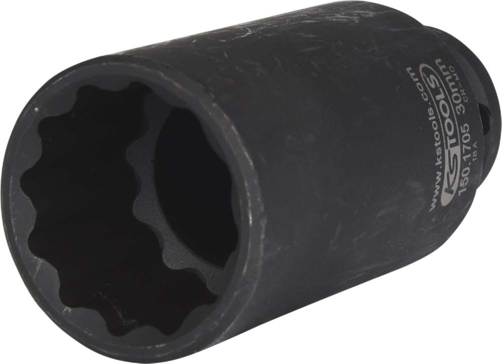 Produktbild KS Tools 1/2 Zoll Spezial-Gelenkwellen-Kraft-Stecknuss Profilgrösse 30 mm bild 1