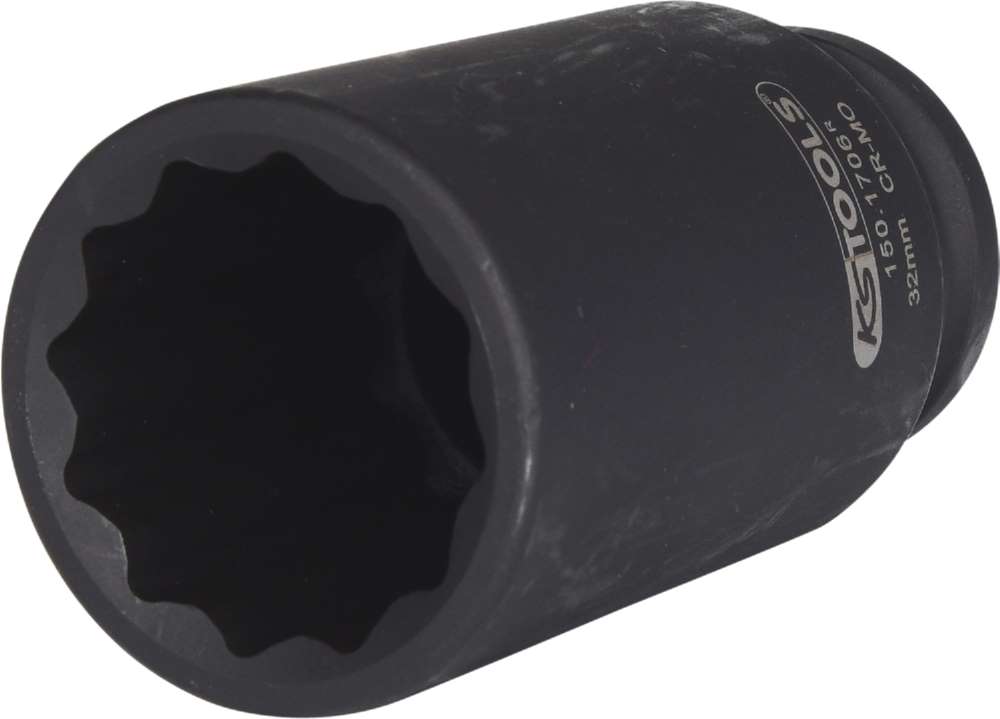 Produktbild KS Tools 1/2 Zoll Spezial-Gelenkwellen-Kraft-Stecknuss Profilgrösse 32 mm