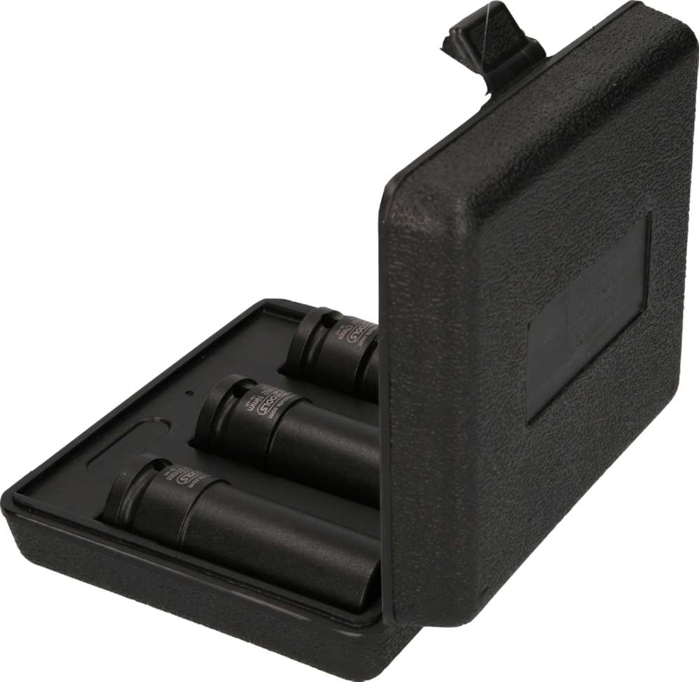 Produktbild KS Tools 1/2 Zoll Spezial Kraft Stecknuss Satz für geschraubte Spurplatten 3 Teile bild 4
