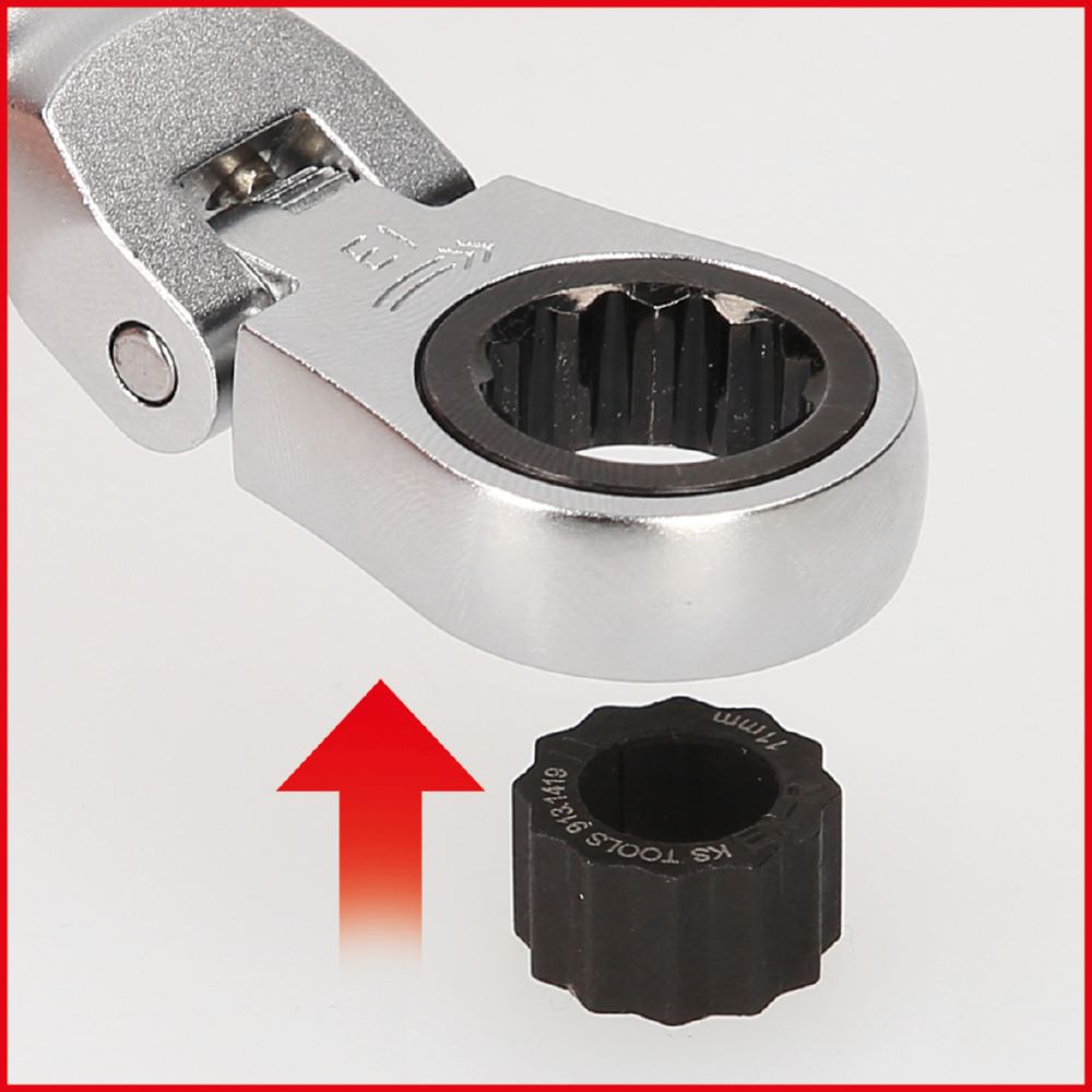 Produktbild KS Tools Spezial-Muttern-Ausdreher-Satz 12-tlg bild 9