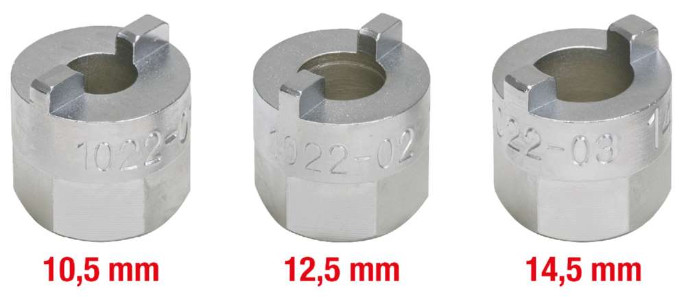 Produktbild KS Tools Spezial Nutmuttern Schlüssel Satz für VAG 3 Teile bild 6