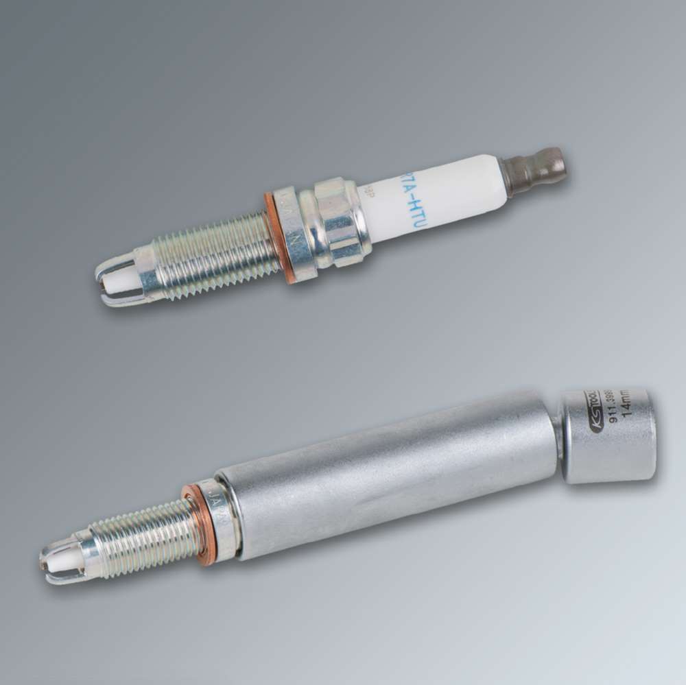 Produktbild KS Tools 3/8 Zoll Spezial Zündkerzen Stecknuss für BMW mit Gelenk 14 mm bild 12
